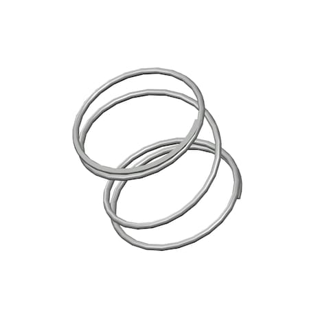 Approved Vendor Compression Spring, O=2.687, L= 2.50, W= .125 R G809959988
